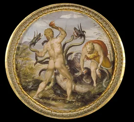 Hercules and the Hydra from Lerna